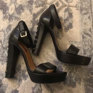 Ralph Lauren Black Heels